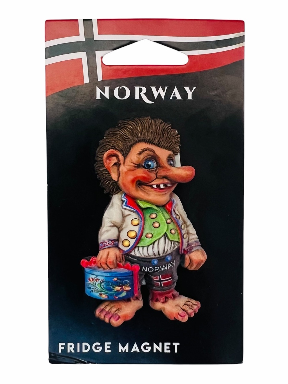 Troll Fridge Norway Souvenir Magnet
